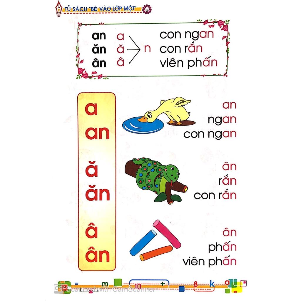 Bé Vào Lớp 1 - Bé Tập Tô & Tập Ghép Vần Tập 2 - Bản Quyền