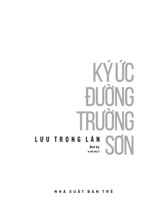 Ký Ức Đường Trường Sơn - TRE
