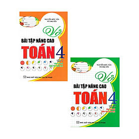 Sách - Combo Vở Bài Tập Nâng Cao Toán 4 Tập 1 + 2 (Bám Sát SGK Chân Trời Sáng Tạo) (Bộ 2 Cuốn)