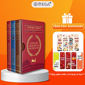 Boxes Bộ Sách SỰ SUY TÀN VÀ SỤP ĐỔ CỦA ĐẾ CHẾ LA MÃ (3 Quyển/Boxes)