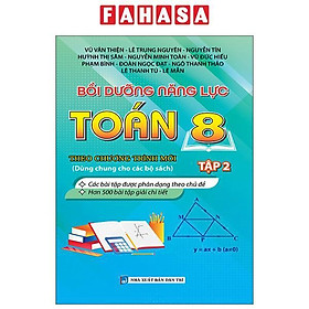 Sách - Bồi Dưỡng Năng Lực Toán 8 - Tập 2