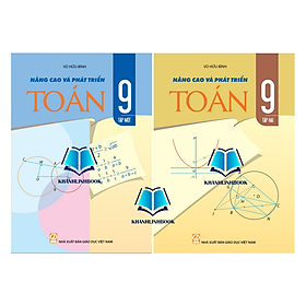 Sách - Combo Nâng Cao Và Phát triển Toán Lớp 9 - Tập 1 + 2