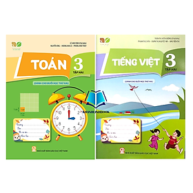 Sách - Combo 2 cuốn Toán + Tiếng việt 3 - tập 2 (Dành cho buổi học thứ hai) (Kết nối tri thức với cuộc sống)