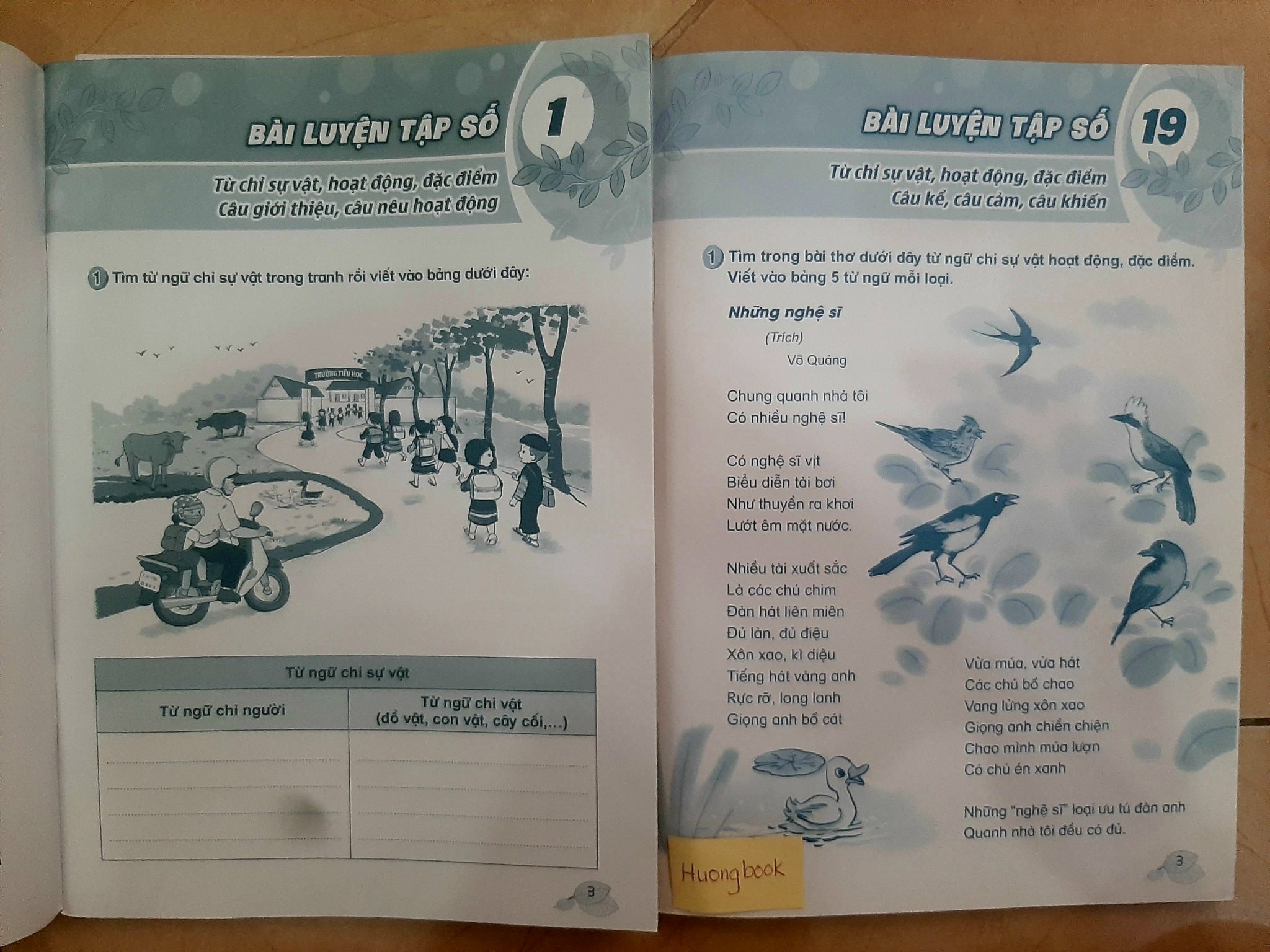 Sách - Vở luyện từ và câu lớp 3 - tập 2 ( theo chương trình giáo dục phổ thông 2018 )