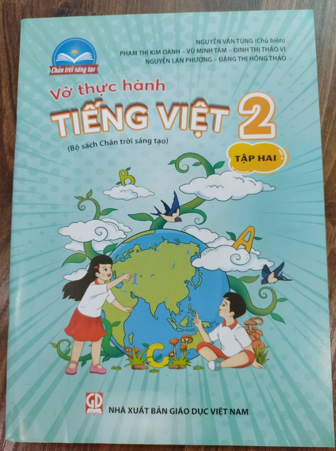 Sách - Vở thực hành Tiếng Việt 2 - tập 2 (Bộ sách Chân trời sáng tạo)