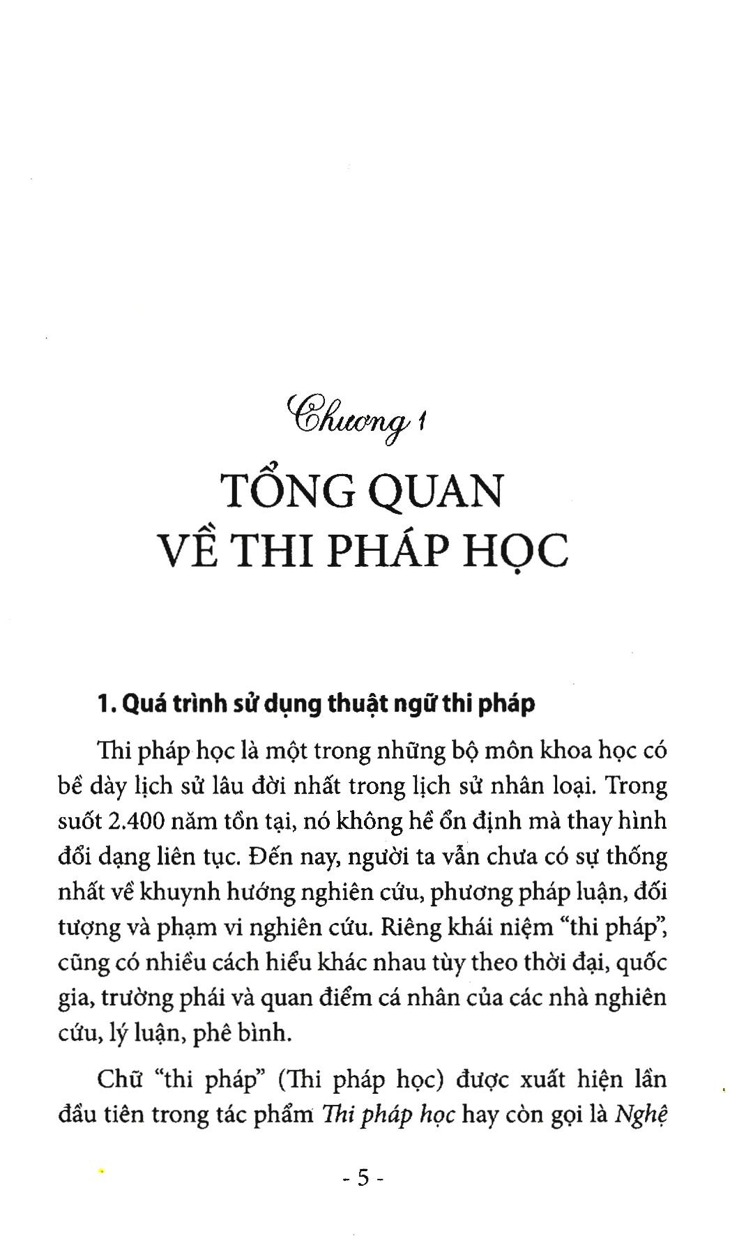 Thi Pháp Học