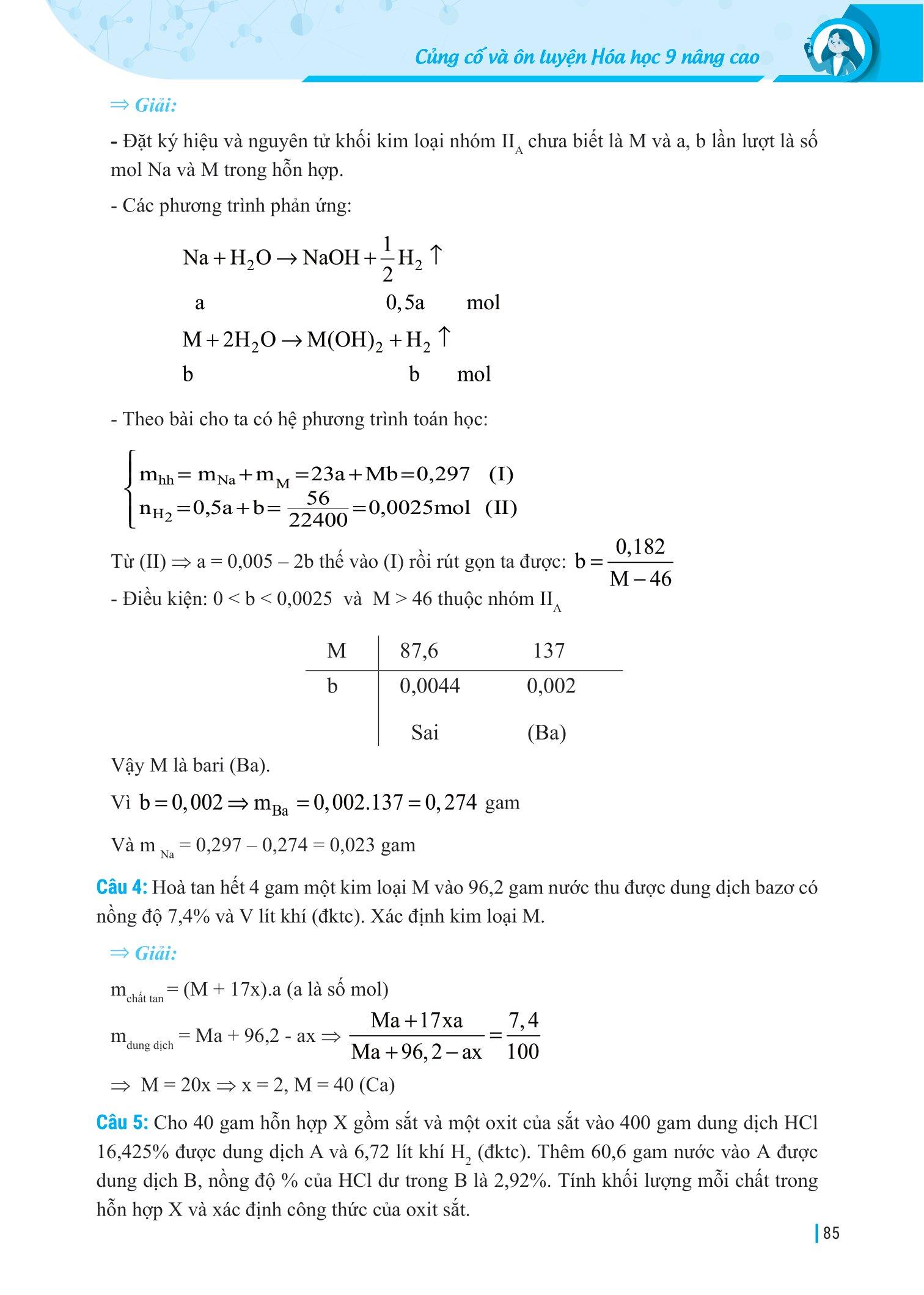 Củng Cố Và Ôn Luyện Hóa Học 9 - Nâng Cao Và Bồi Dưỡng Học Sinh Giỏi