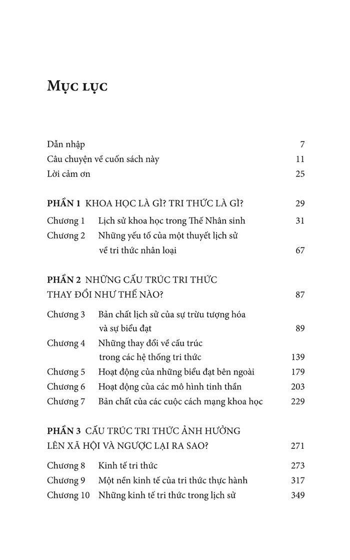 Sự Tiến Hóa Của Tri Thức
