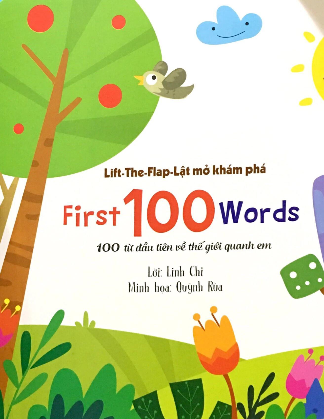 Sách Lift The Flap - Lật Mở Khám Phá - 100 Từ Đầu Tiên Về Thế Giới Quanh Em