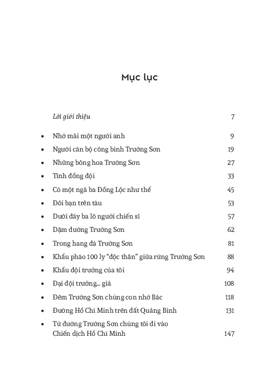 Ký Ức Đường Trường Sơn - TRE