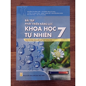 Sách - Bài tập phát triển năng lực Khoa Học Tự Nhiên lớp 7