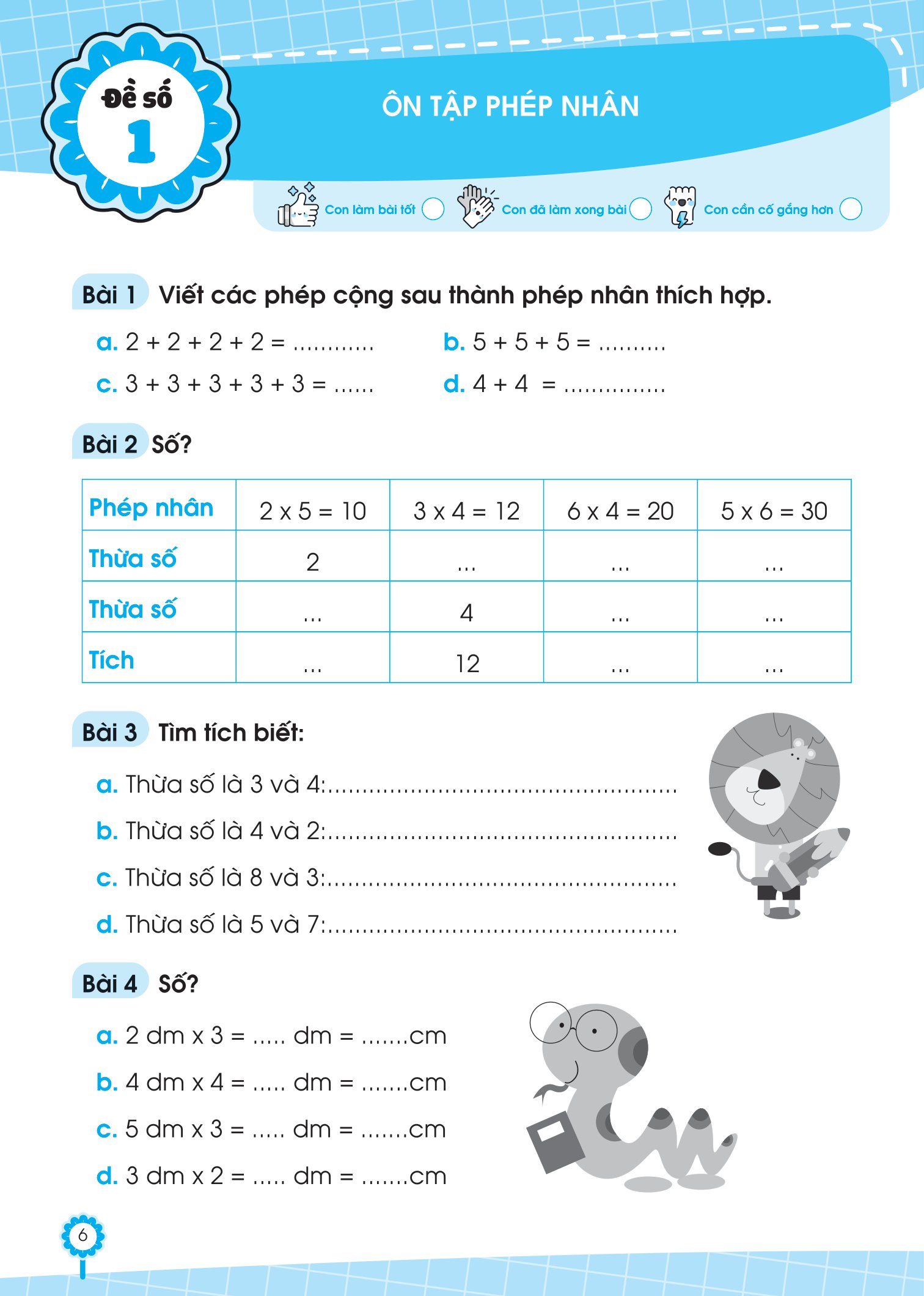 Đề Ôn Luyện Và Tự Kiểm Tra Toán Lớp 2 (MGB)
