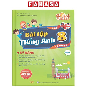 Sách - Global Success - Bài Tập Tiếng Anh 8 - Tập 1 (Có Đáp Án)