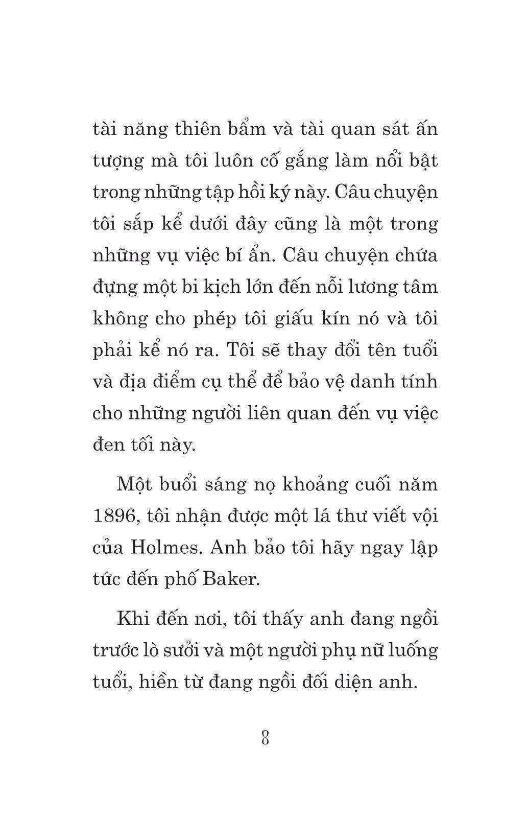 Tuyển Tập Sherlock Holmes - Những Bí Mật Và Báu Vật Bị Đánh Cắp - Người Khách Trọ Đeo Mạng Che Mặt