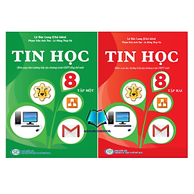 Sách - Combo Tin học Lớp 8 - Tập 1 + 2 (KP)
