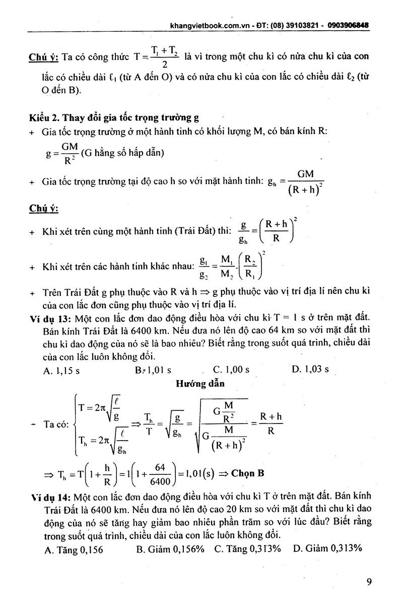 Công Phá Bài Tập Vật Lí Dao Động Cơ (Tập 2)