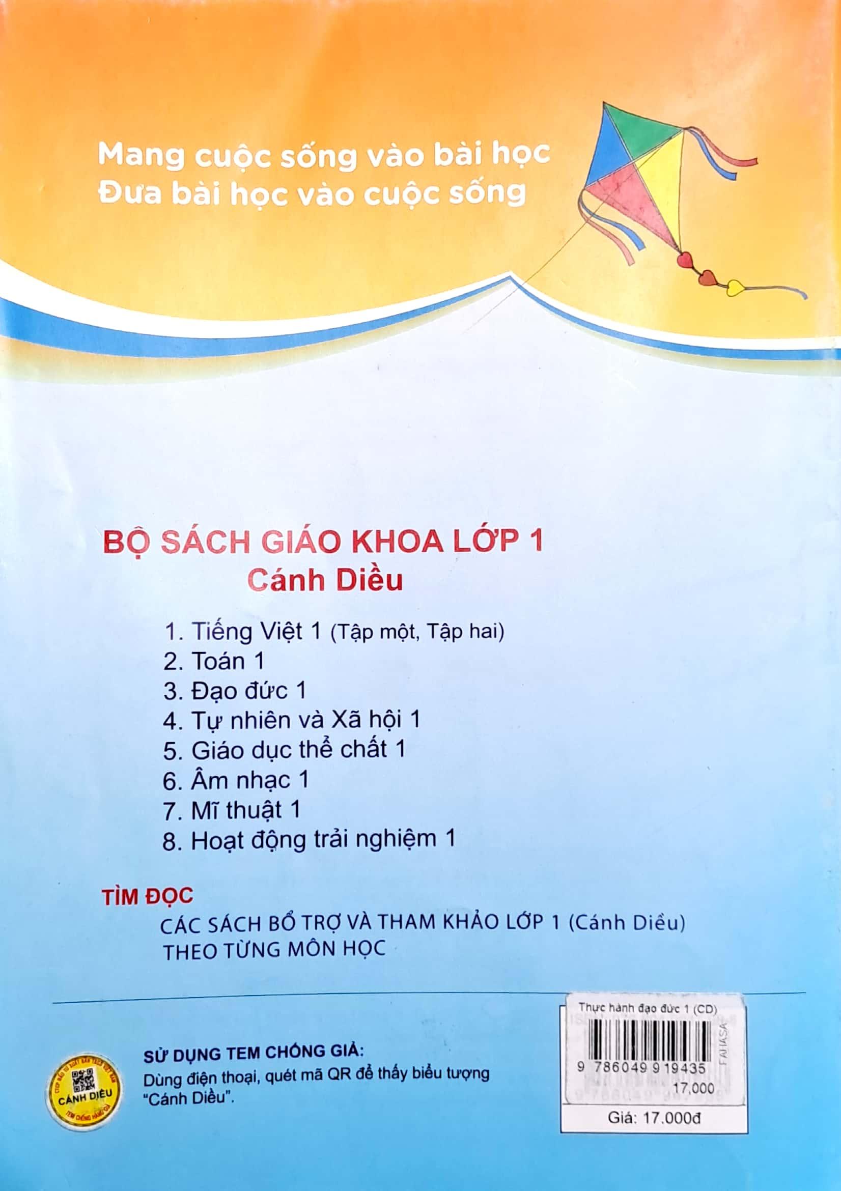 Thực Hành Đạo Đức 1 (Cánh Diều)