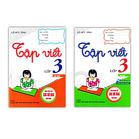 Sách - Combo Tập Viết Lớp 3 - Tập 1 + 2 (Dùng Chung Cho Các Bộ SGK Hiện Hành)