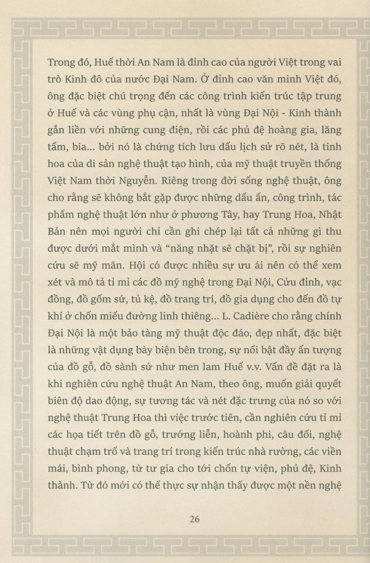Nghệ Thuật Và Nghệ Nhân Vùng Kinh Thành Huế