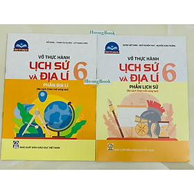 Sách - Combo 2 Vở thực hành Lịch sử và Địa lí 6 (Chân trời sáng tạo)