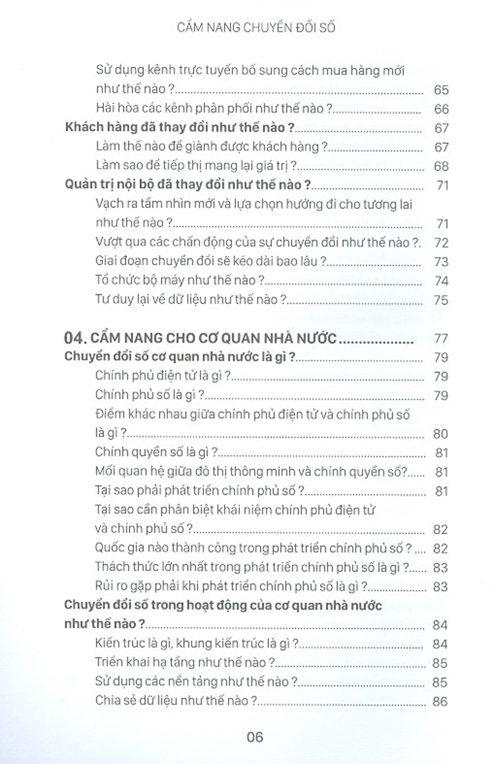 Cẩm Nang Chuyển Đổi Số
