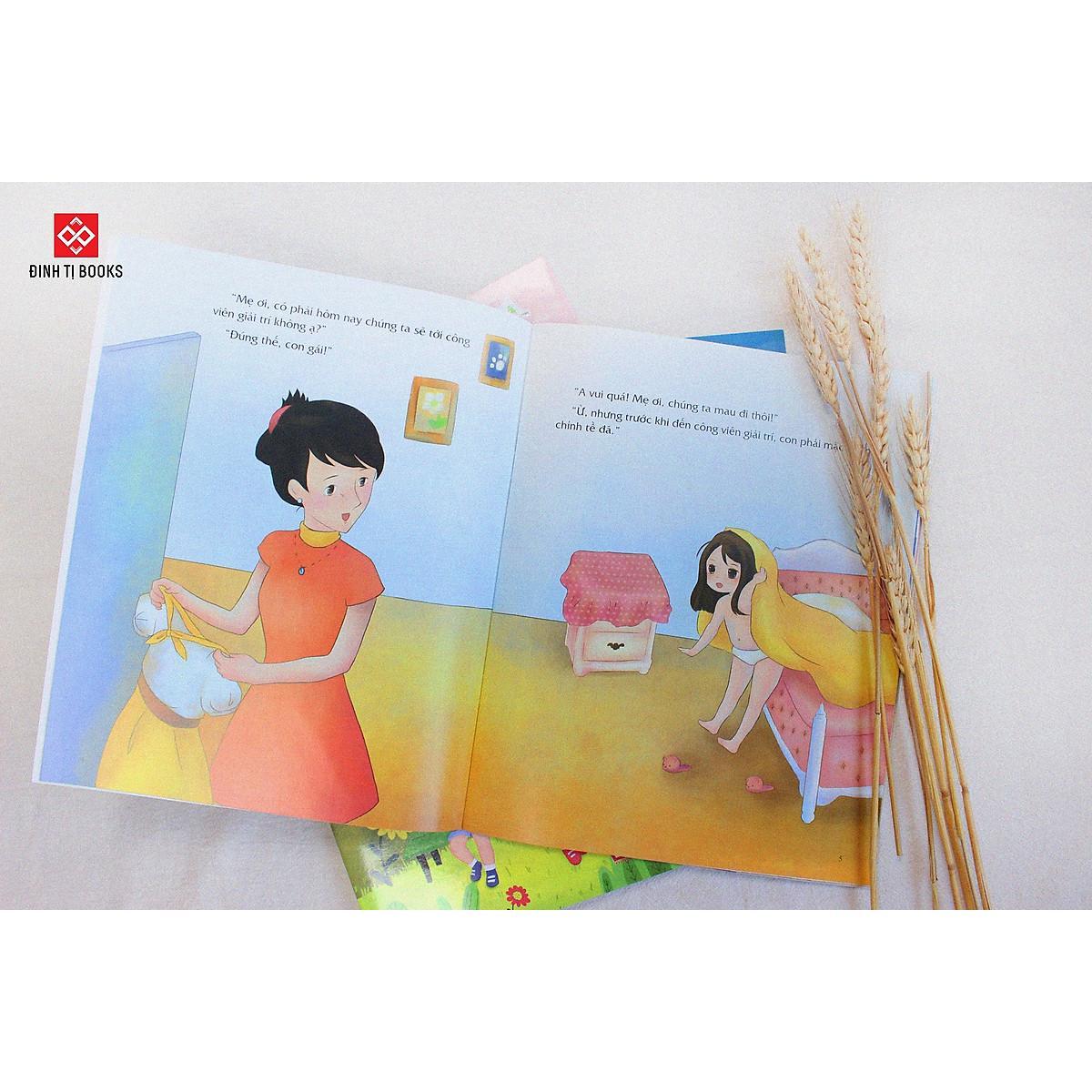 Sách - Giáo Dục Giới Tính Và Nhân Cách Dành Cho Bé Gái - Chọn Lẻ 4 Chủ Đề - Đinh Tị Books