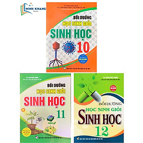 Sách - Combo Bồi Dưỡng Học Sinh Giỏi Sinh Học 10 - 11 - 12 - Phan Khắc Nghệ