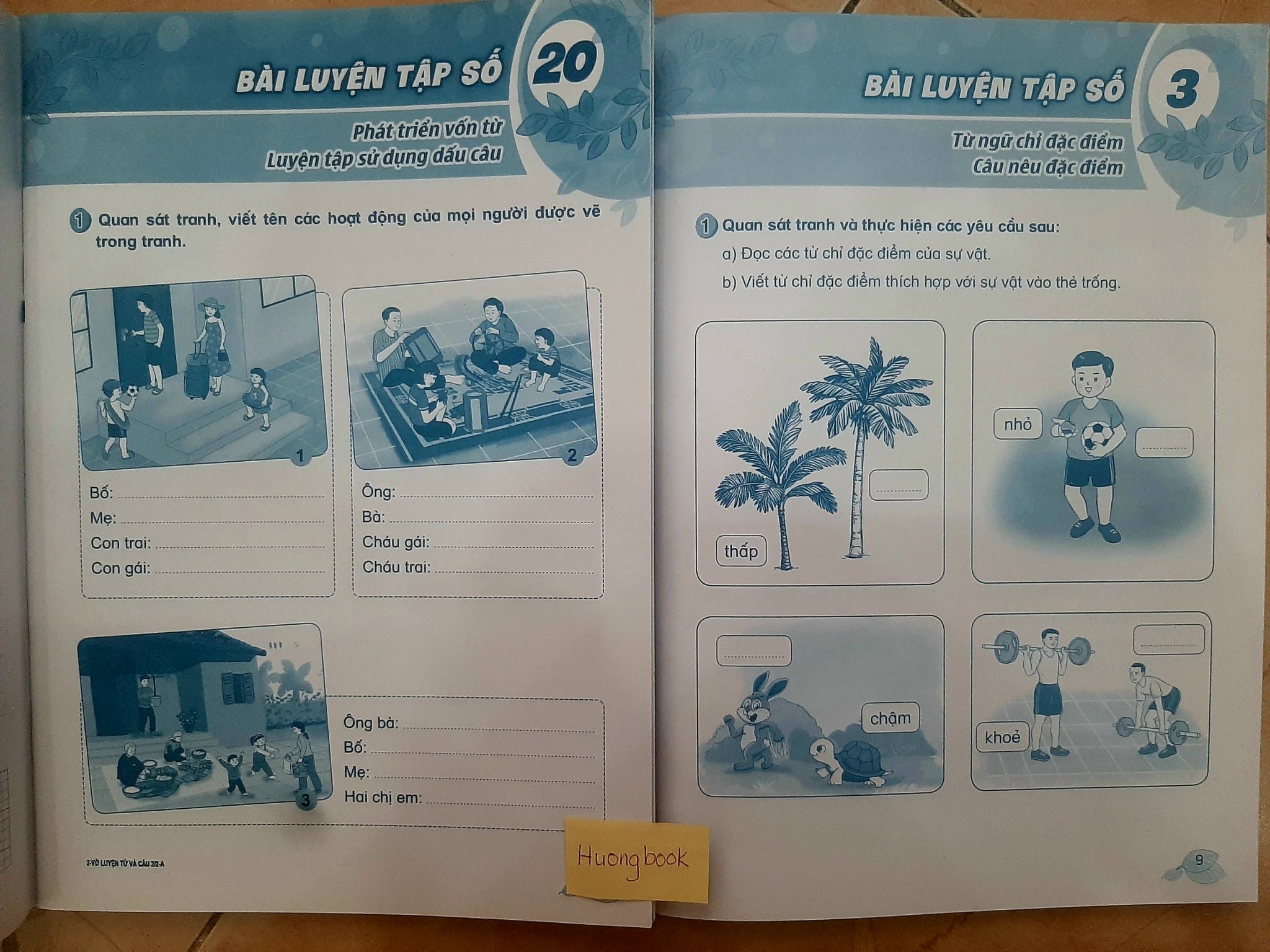 Sách - Vở luyện từ và câu lớp 2 tập 1 - Theo chương trình Giáo dục phổ thông 2018