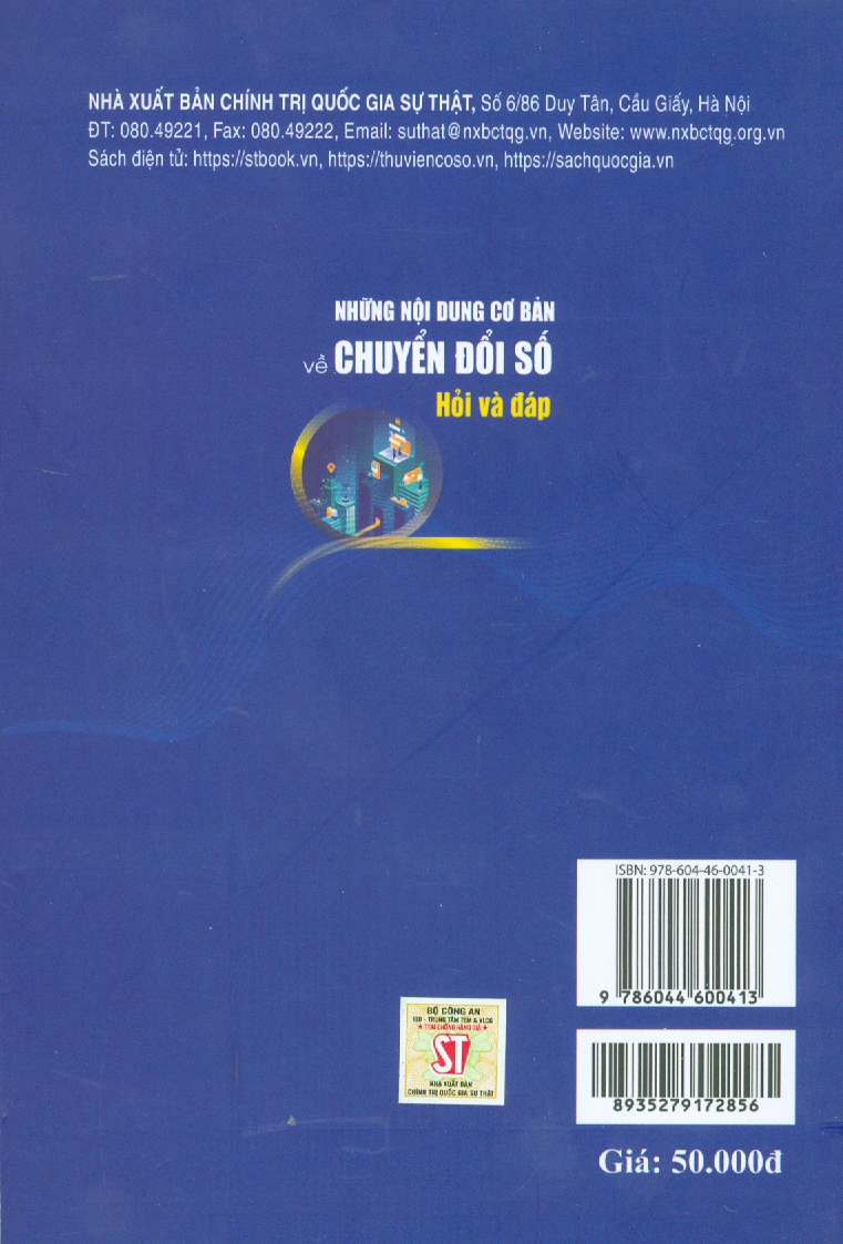 Những nội dung cơ bản về chuyển đổi số - Hỏi và đáp (bản in 2025)