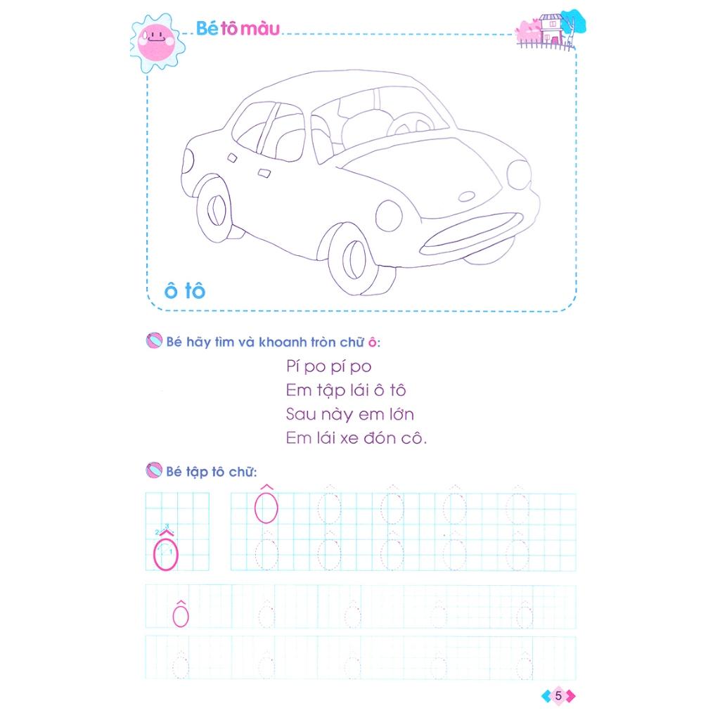 Hành Trang Cho Bé Vào Lớp 1 - Vở Bé Chuẩn Bị Học Đọc Và Học Viết - Bản Quyền