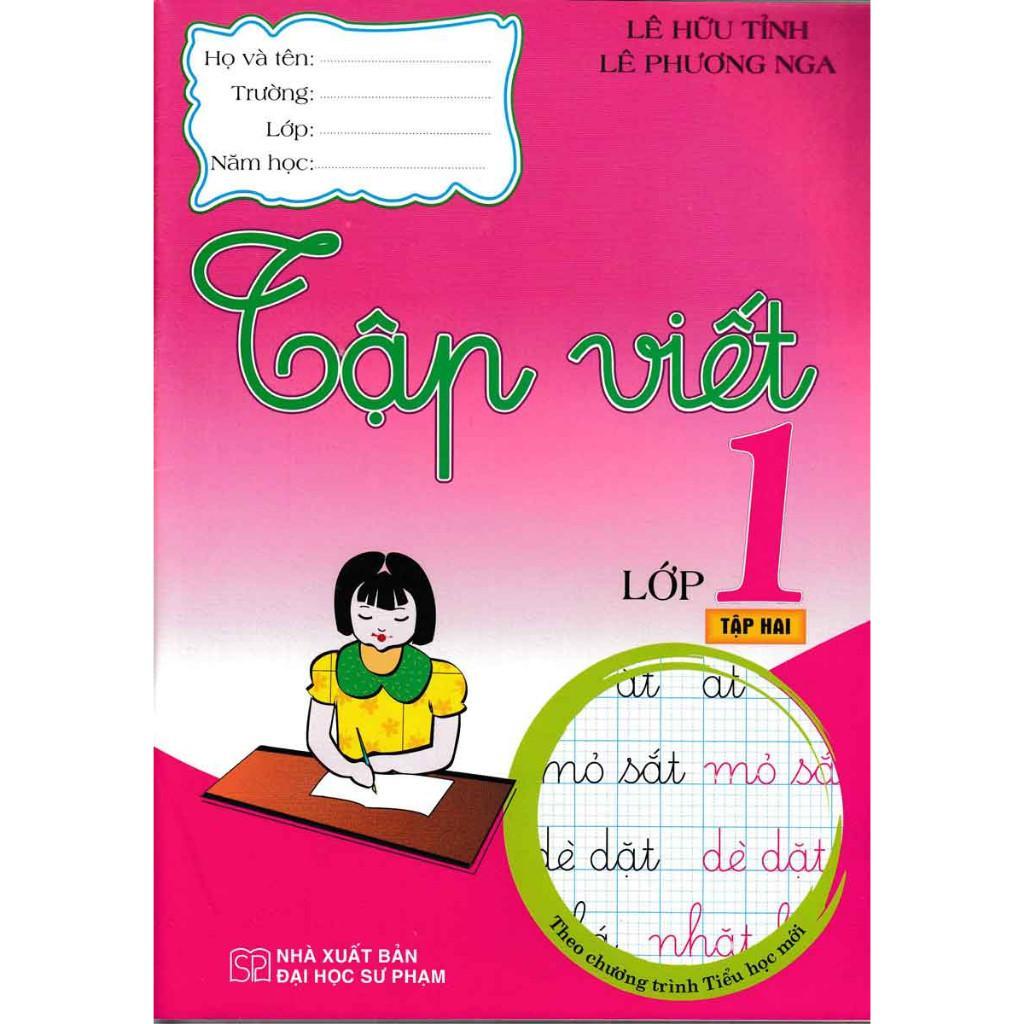 Sách - Vở Viết Đúng Viết Đẹp Lớp 1 + Tập Viết Lớp 1 - Combo 4 Cuốn - Hồng Ân