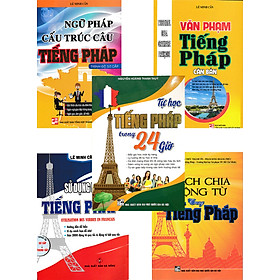 Combo Sách Học Tiếng Pháp Cho Người Mới Bắt Đầu + Tự Học Tiếng Pháp Trong 24 Giờ