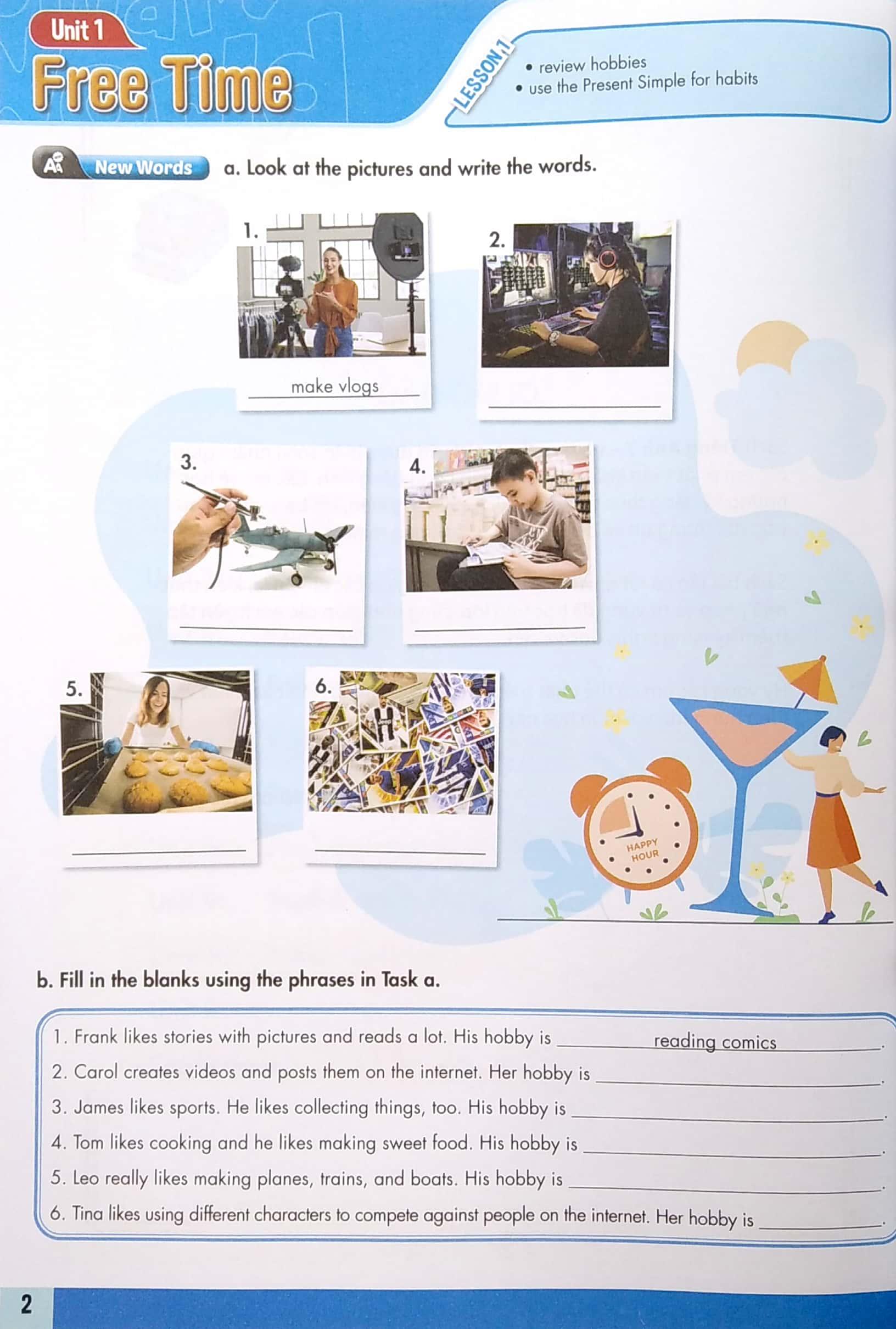 Tiếng Anh 7 I-Learn Smart World - Workbook