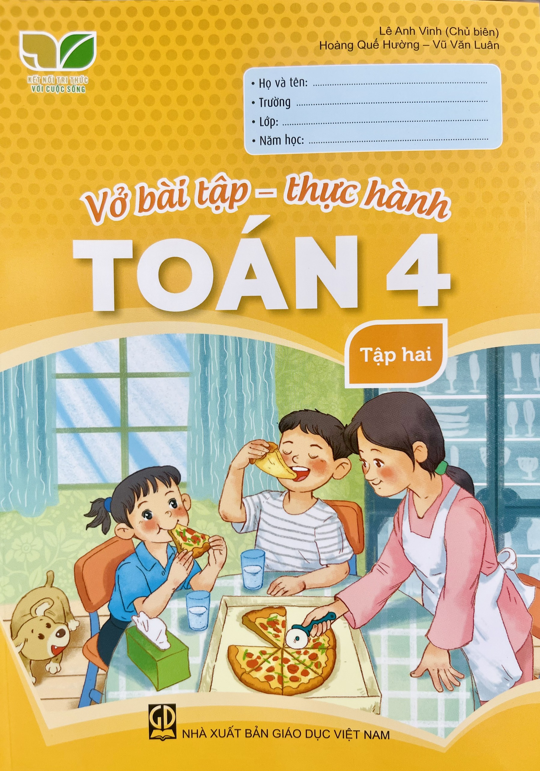 Sách - Vở bài tập - thực hành Toán lớp 4 tập 1+2 (Kết nối tri thức với cuộc sống)