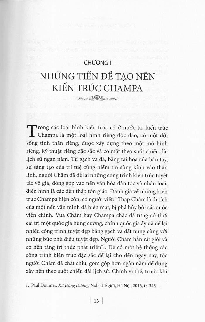 Kiến Trúc Champa Trong Lịch Sử