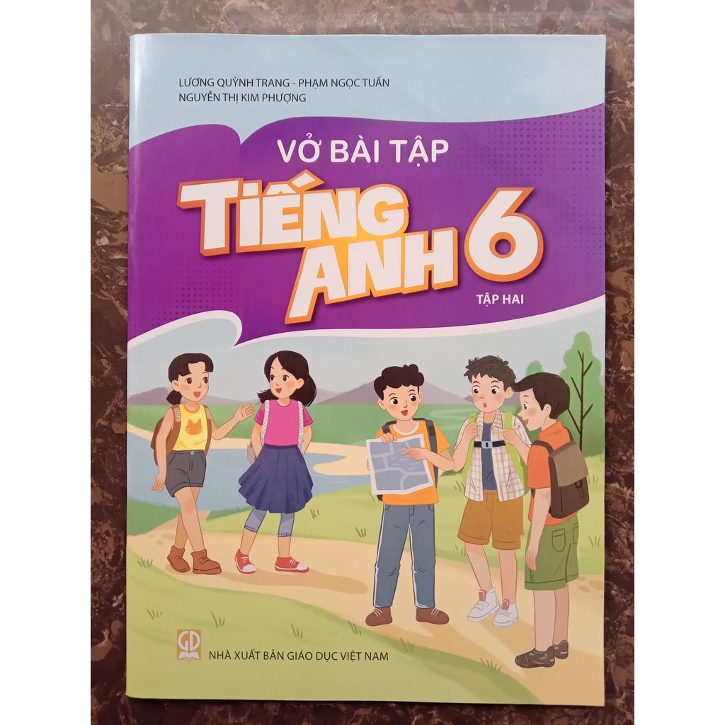 Sách - Vở Bài tập Tiếng Anh 6 - Tập 2 (Mới 2021)
