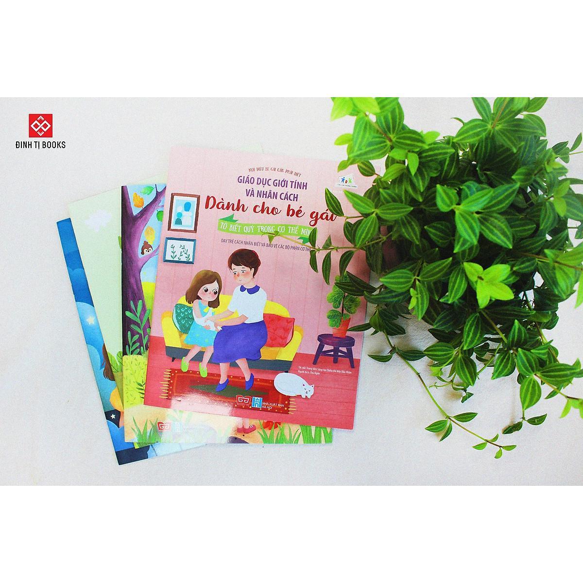 Sách - Giáo Dục Giới Tính Và Nhân Cách Dành Cho Bé Gái - Chọn Lẻ 4 Chủ Đề - Đinh Tị Books