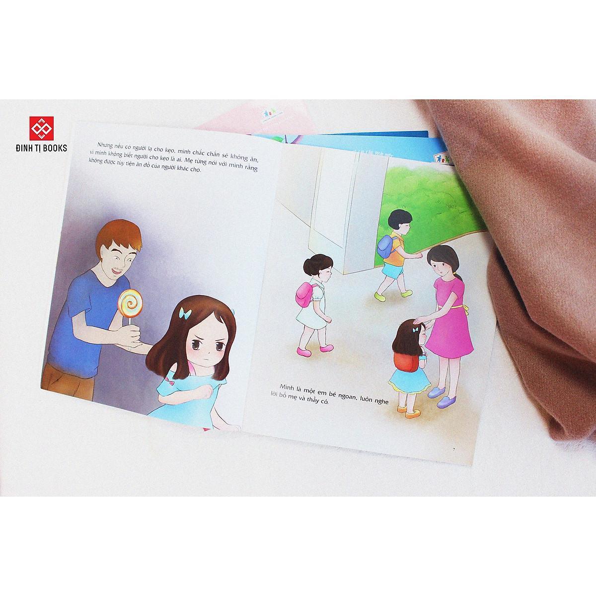 Sách - Giáo Dục Giới Tính Và Nhân Cách Dành Cho Bé Gái - Chọn Lẻ 4 Chủ Đề - Đinh Tị Books