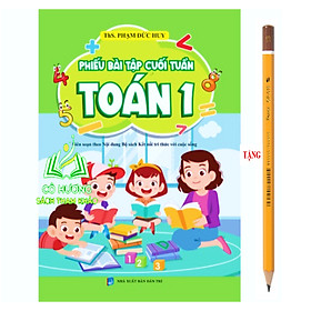 Sách - Phiếu Bài Tập Cuối Tuần Toán 1 Biên Soạn Theo Bộ Sách Kết Nối Tri Thức Với Cuộc Sống - KV