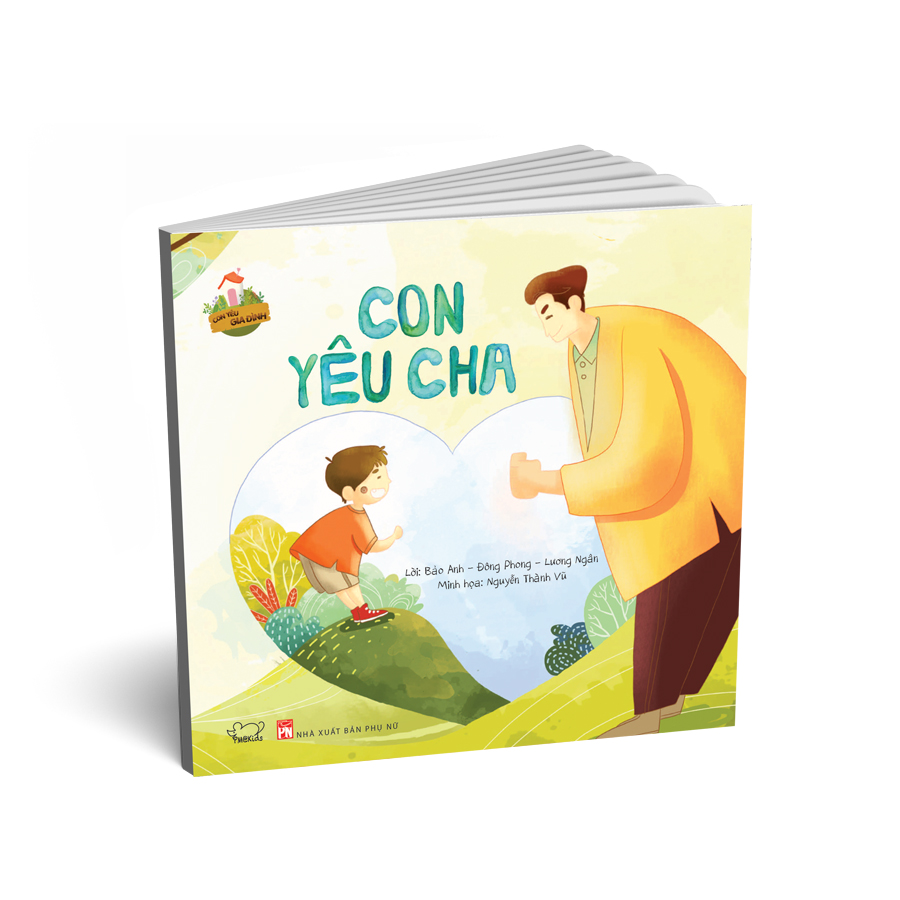 Combo sách phát triển EQ cho bé: bộ thơ Con yêu cha + Con yêu mẹ (2 cuốn)
