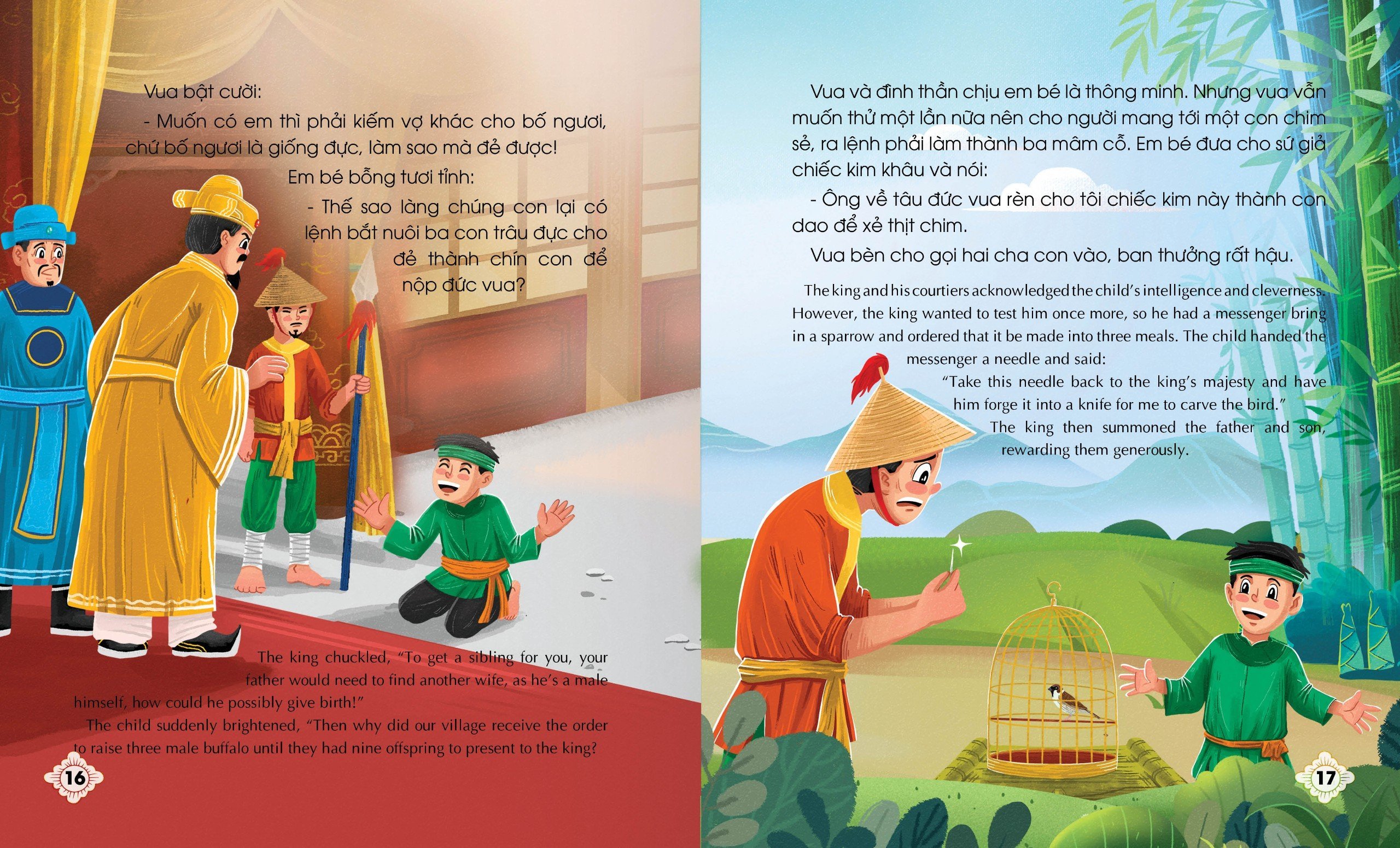 Truyện cổ tích Việt Nam- CẬU BÉ TÍCH CHU - EM BÉ THÔNG MINH- Phiên bản SÁCH NÓI.