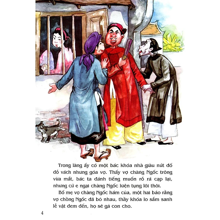 Tranh Truyện Dân Gian Việt Nam - Anh Chàng Học Khôn