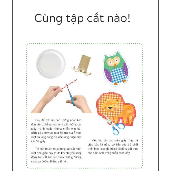 Sách - Combo 4c - Luyện kỹ năng dùng kéo thuần thục và an toàn