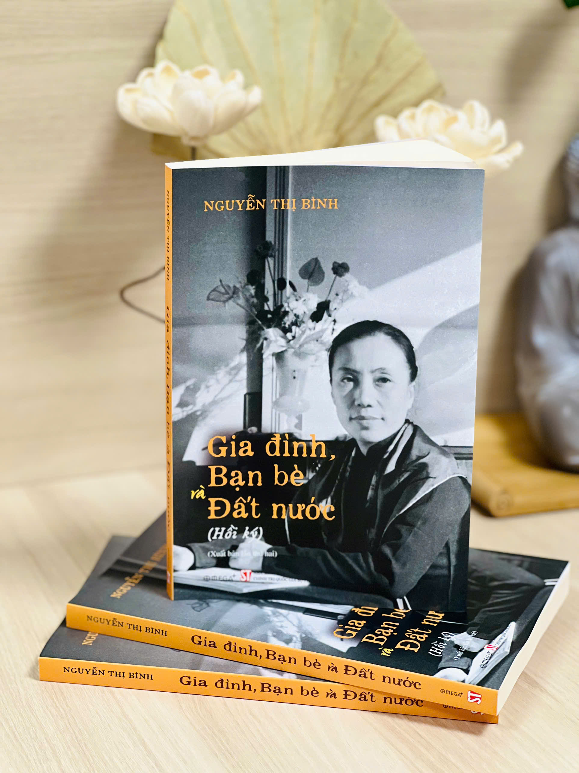 Combo Hồi Ký Nguyễn Thị Bình - Gia Đình, Bạn Bè Và Đất Nước (Bìa Mềm) + Bông Sen Vàng - Thời Niên Thiếu Của Chủ Tịch Hồ Chí Minh Dưới Ngòi Bút Sơn Tùng