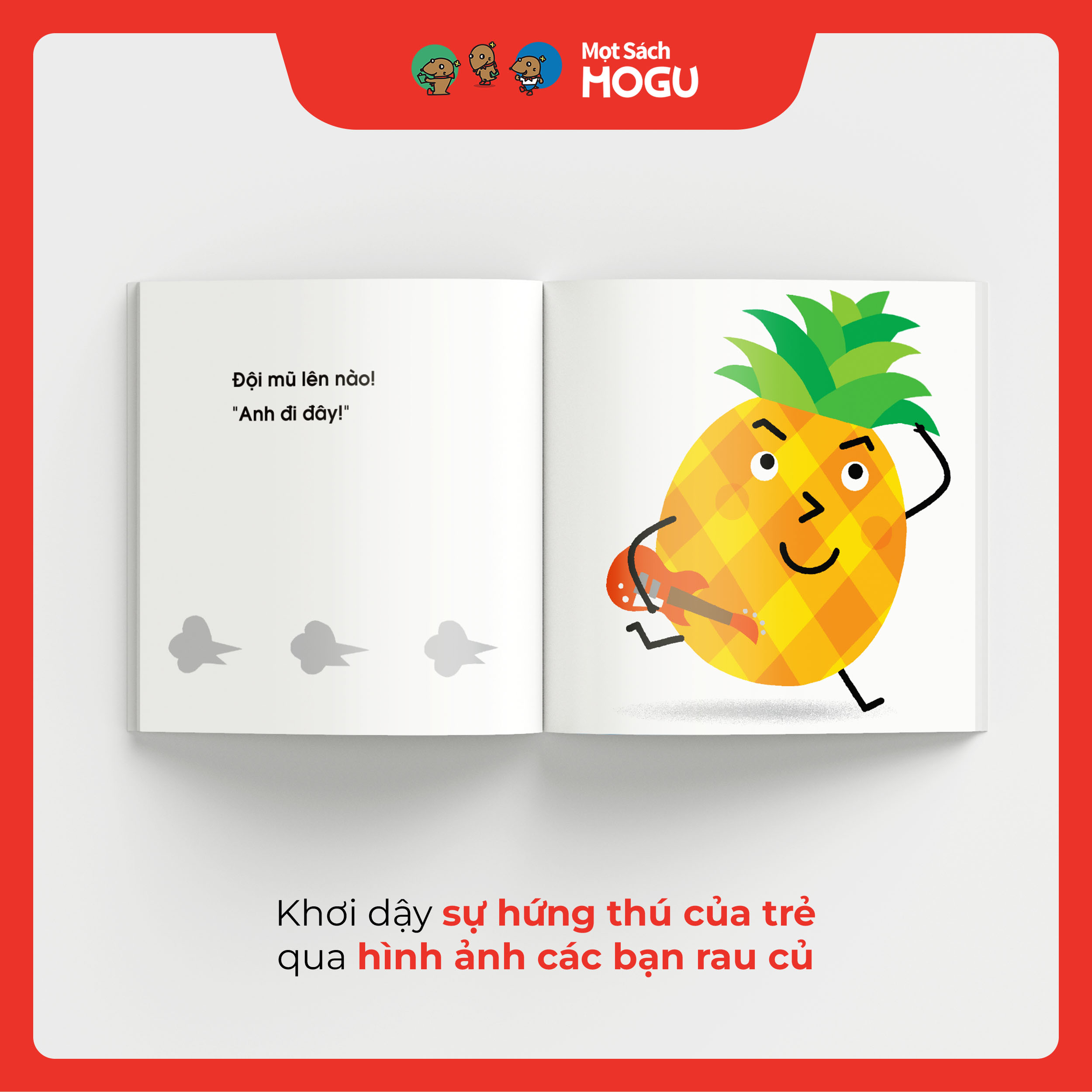 Truyện Ehon bé 1-2-3 tuổi - Đội mũ nào!