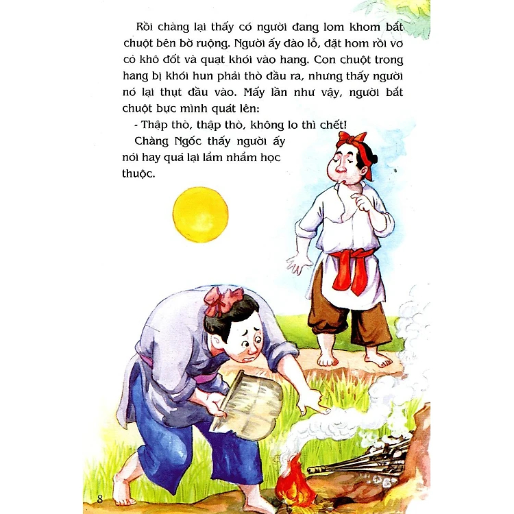 Tranh Truyện Dân Gian Việt Nam - Anh Chàng Học Khôn