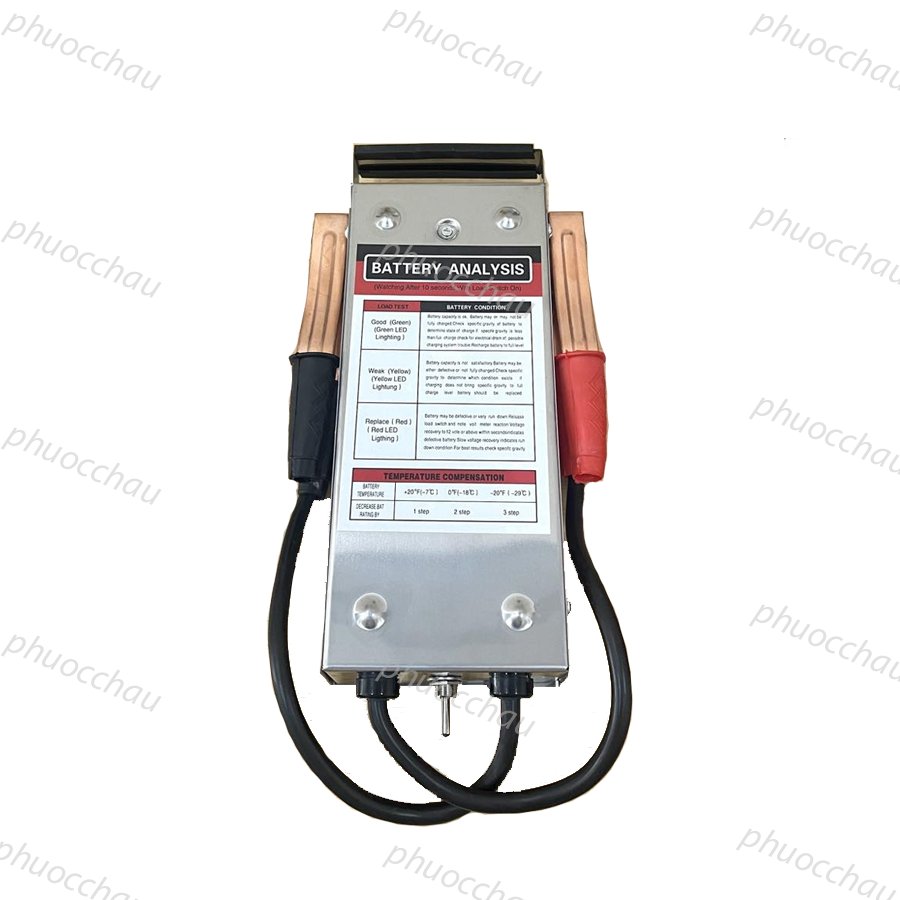 Thiết bị kiểm tra bình ắc quy BLT125 đồng hồ điện tử dành cho xe máy, ô tô , máy kiểm tra bình ắc quy lên đến 200Ah, nhanh chóng, tiện lợi chính xác