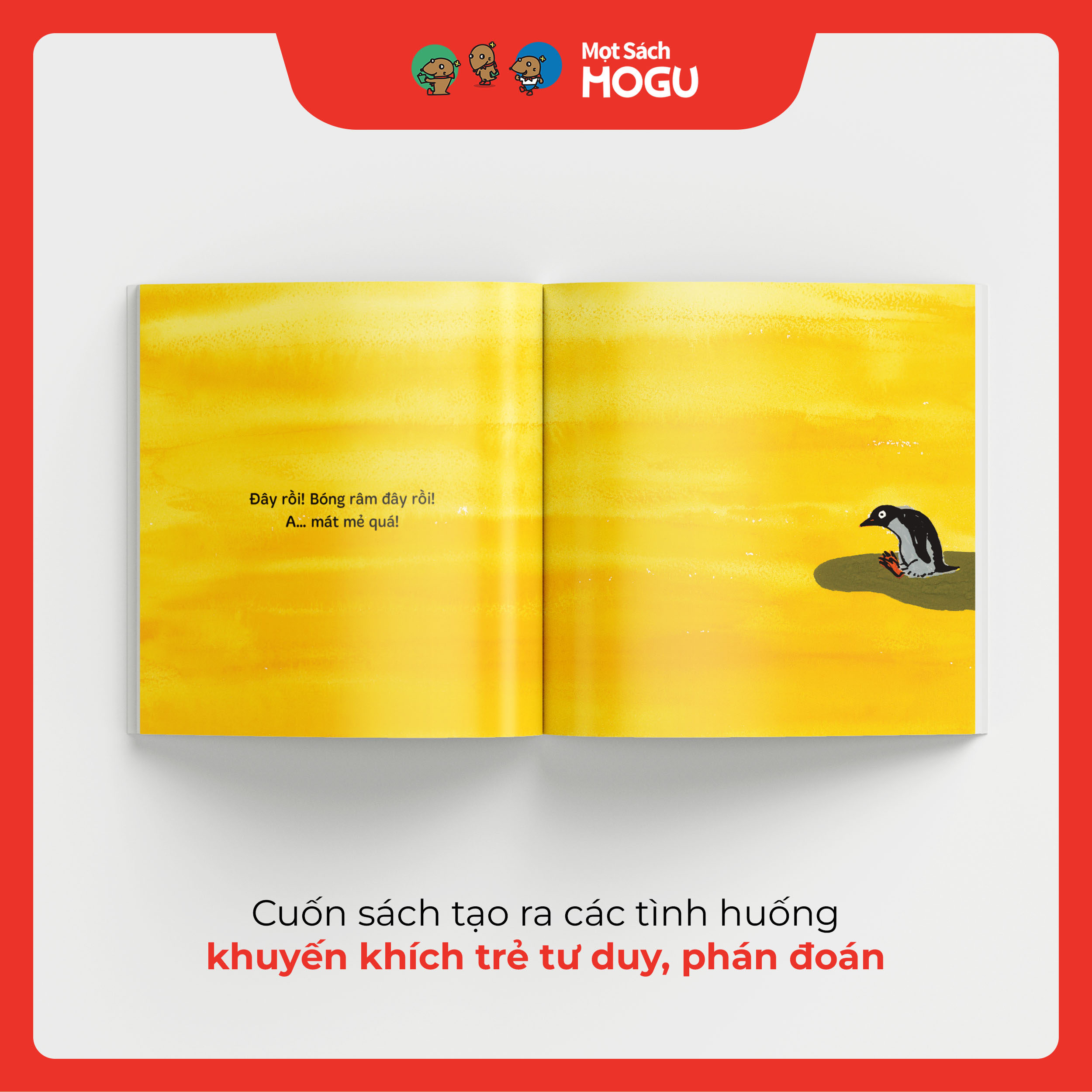 Truyện Ehon bé 1-2-3 tuổi - Nóng quá, nóng quá