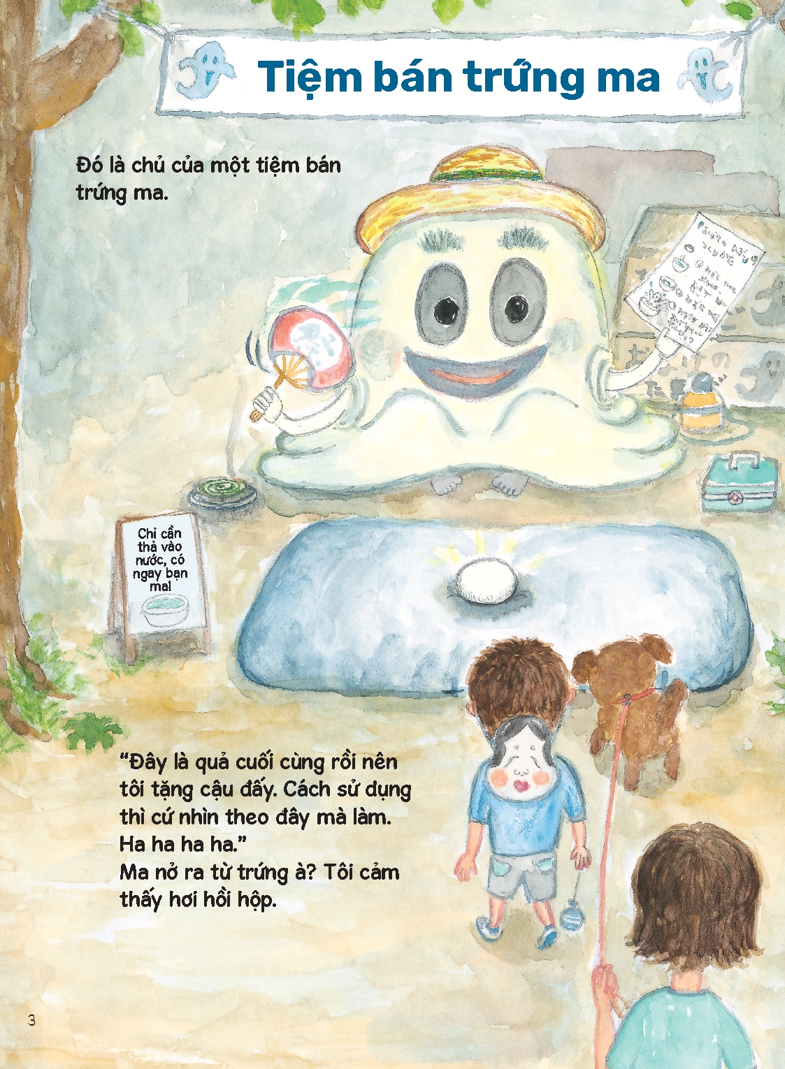 Sách - Con ma khóc nhè - Tủ sách nuôi dưỡng tâm hồn