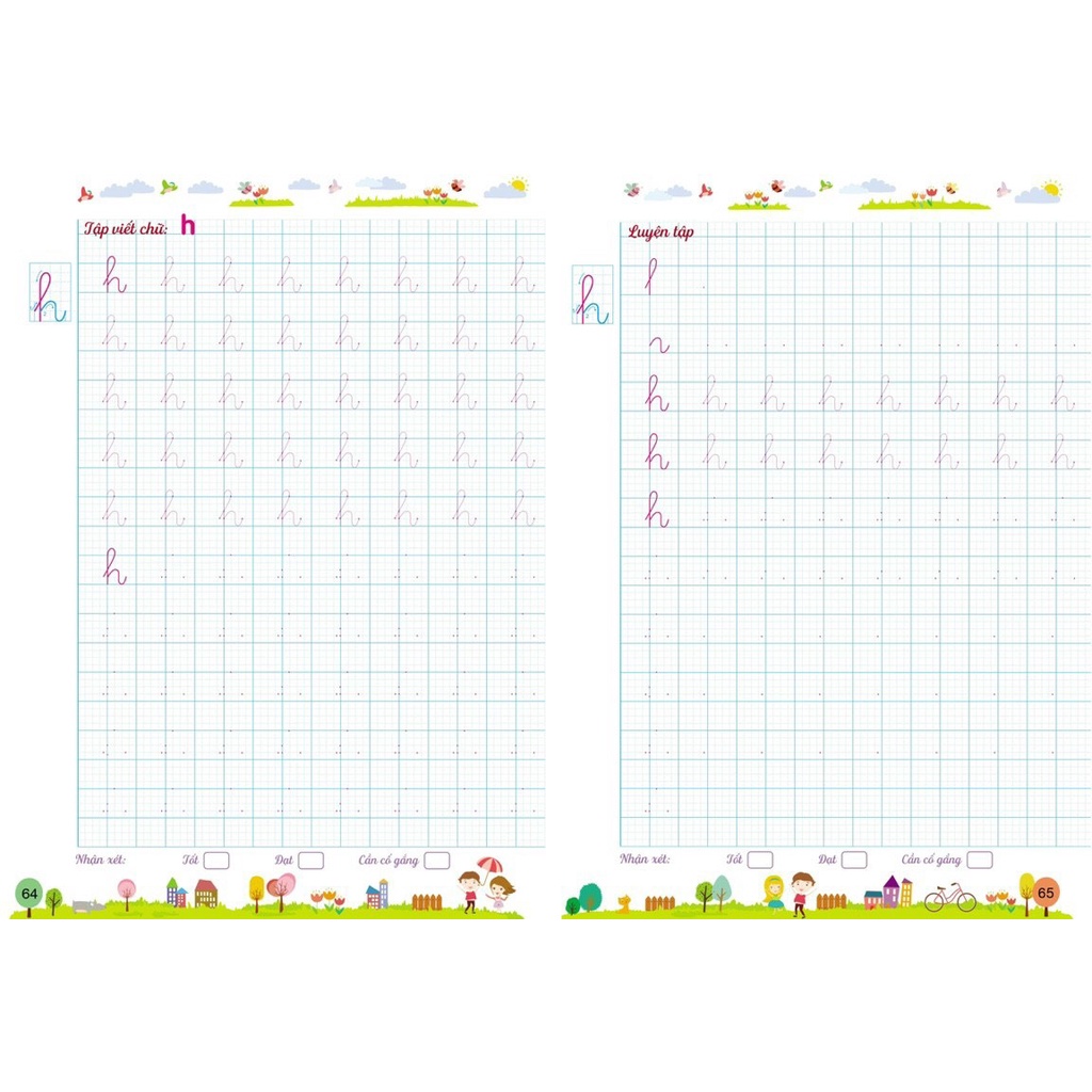 Sách - Vở Tập Viết Trọn Bộ Cho Bé Vào Lớp 1 - Phiên Bản Mới Nhất 5 Trong 1